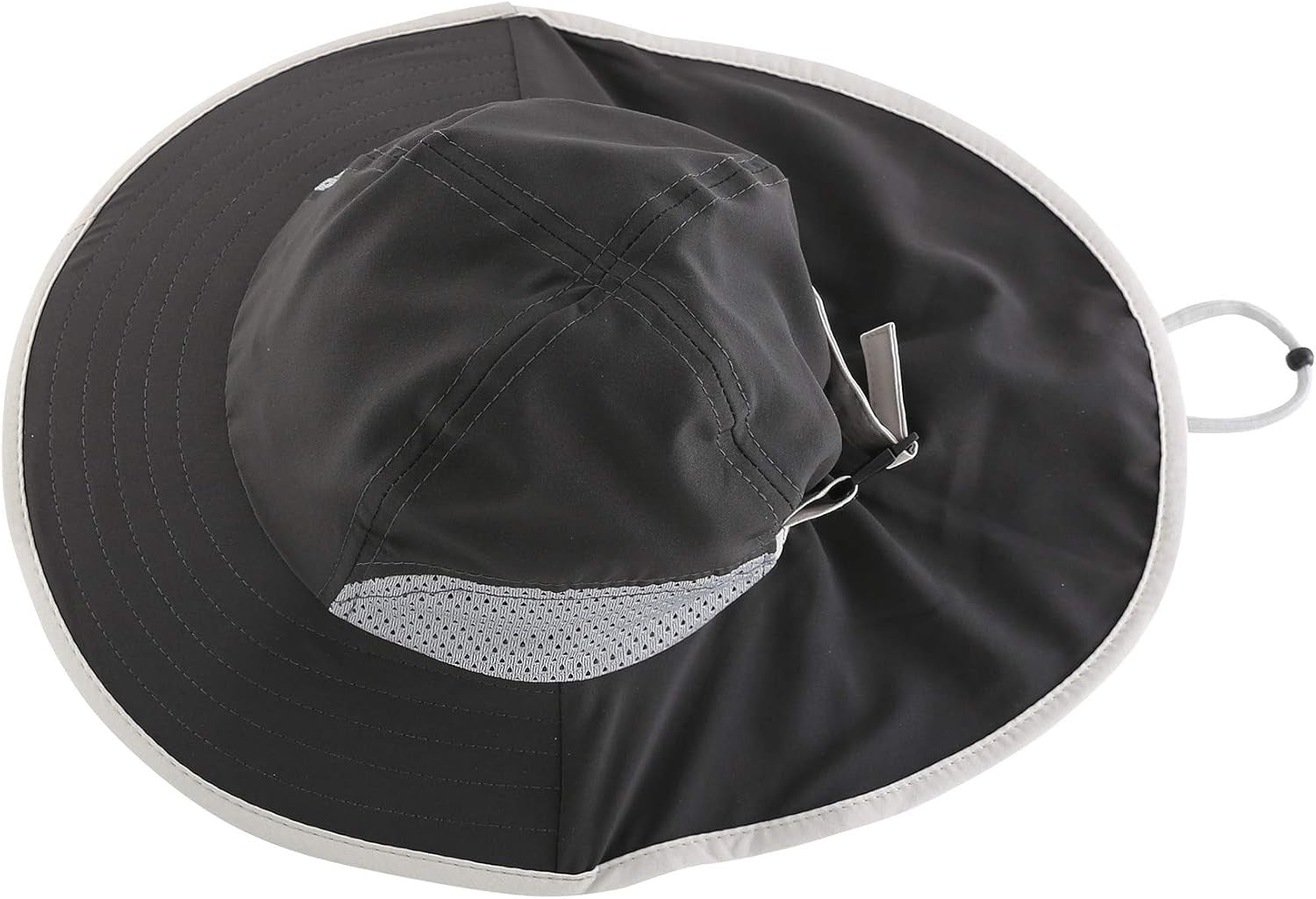 Kids Sun Hat Adjustable Fishing Hat for Boys Grils Breathable UPF 50+ Protection Outdoor Beach Hat with Neck Flap