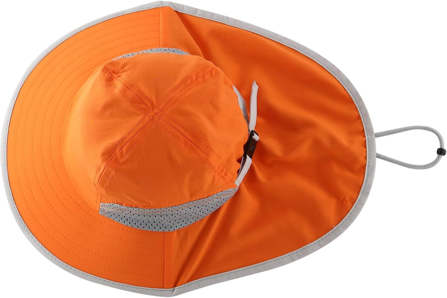 Kids Sun Hat Adjustable Fishing Hat for Boys Grils Breathable UPF 50+ Protection Outdoor Beach Hat with Neck Flap